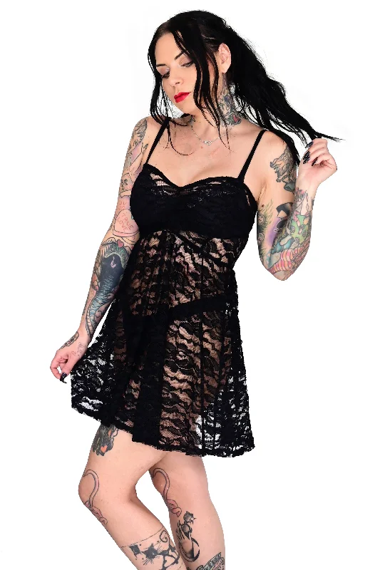 Nyx Lace Babydoll Dress - Limited Edition Lace Dress for Weddings