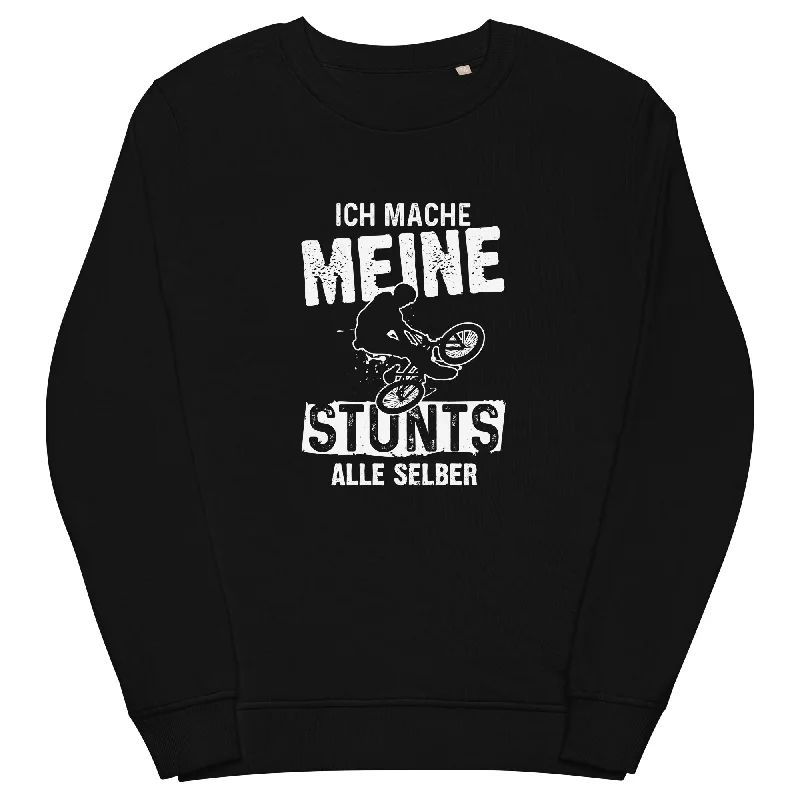 Ich mache meine Stunts alle selbst - (M) - Unisex Premium Organic Sweatshirt Warm Hoodie Sweatshirt Style