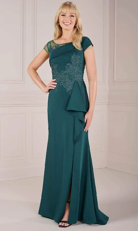 Christina Wu Elegance 17141 - Illusion One Shoulder Evening Dress Must-have party dresses for this season