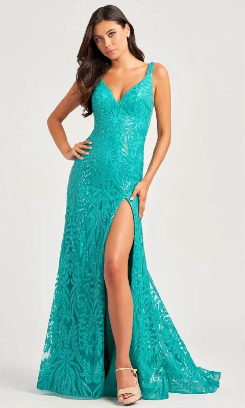 Colette By Daphne CL5285 - Sequin Fitted Evening Dress Glamorous party dresses