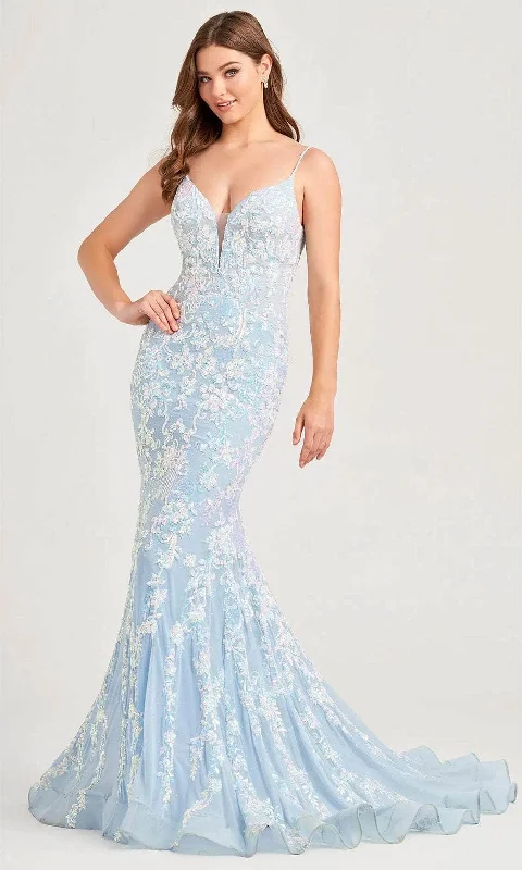 Ellie Wilde EW35048 - Sequin Mermaid Evening Dress Tulle party dresses