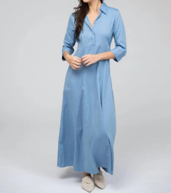 Alexa Dress In Lake Blue Everyday wear unclassified dresses