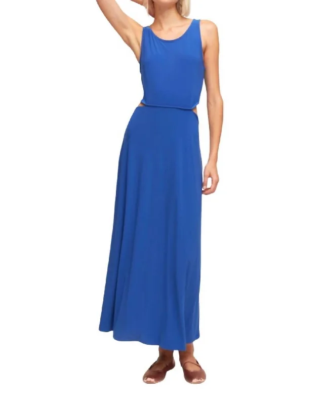 Ariane Sleeveless Dress In Azul Designer unclassified dresses