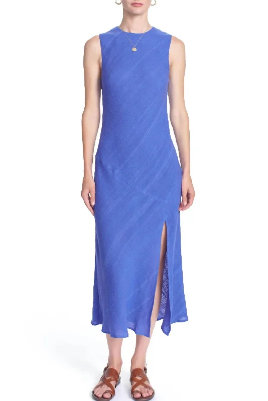 Beatriz Dress In Cobalt Color block unclassified dresses