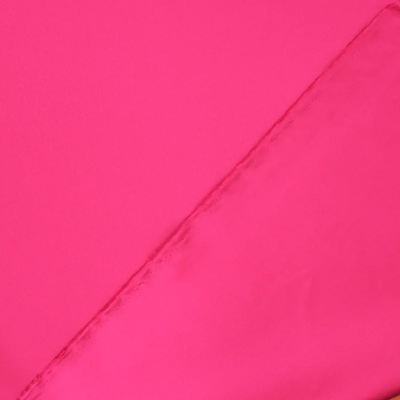 Fuschia Solid Silk Mikado Fabric Engagement unclassified dresses