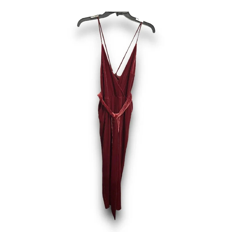 Jumpsuit By Express In Red, Size: Xs Winter unclassified dresses