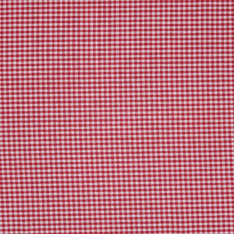 Red and White Gingham 1/8" Cotton Blended Broadcloth Printed unclassified dresses