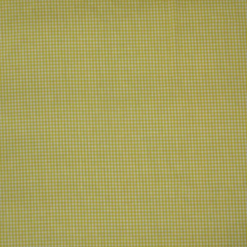 Yellow and White Gingham 1/8" Cotton Blended Broadcloth Bold pattern unclassified dresses