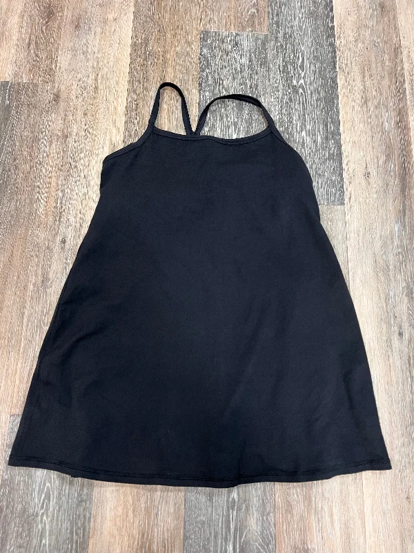 Athletic Dress By Aerie In Black, Size: Xl Stylish unclassified dresses