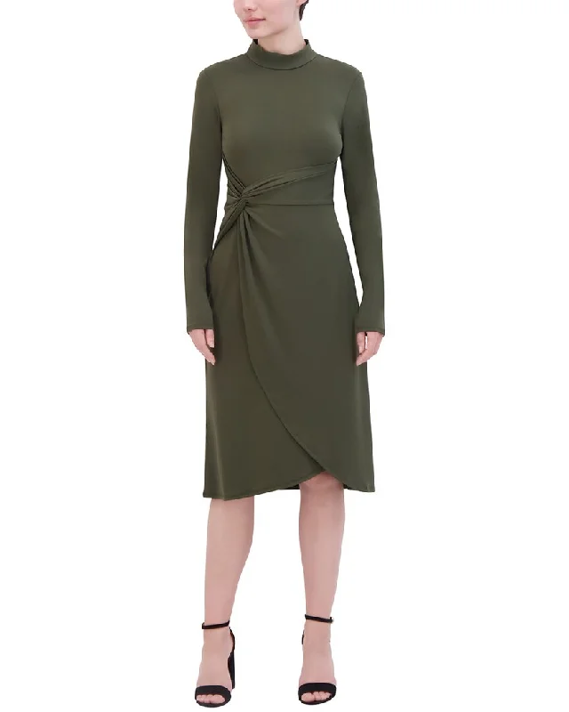 BCBG NY Midi Dress Winter Midi Outfit