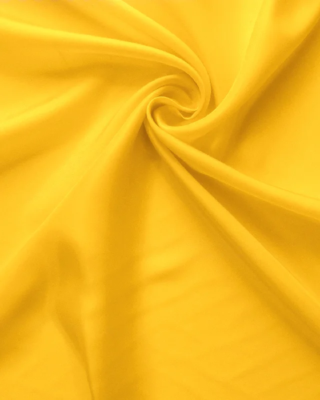 Candy Yellow Cupro Bemberg Lining Chiffon unclassified dresses