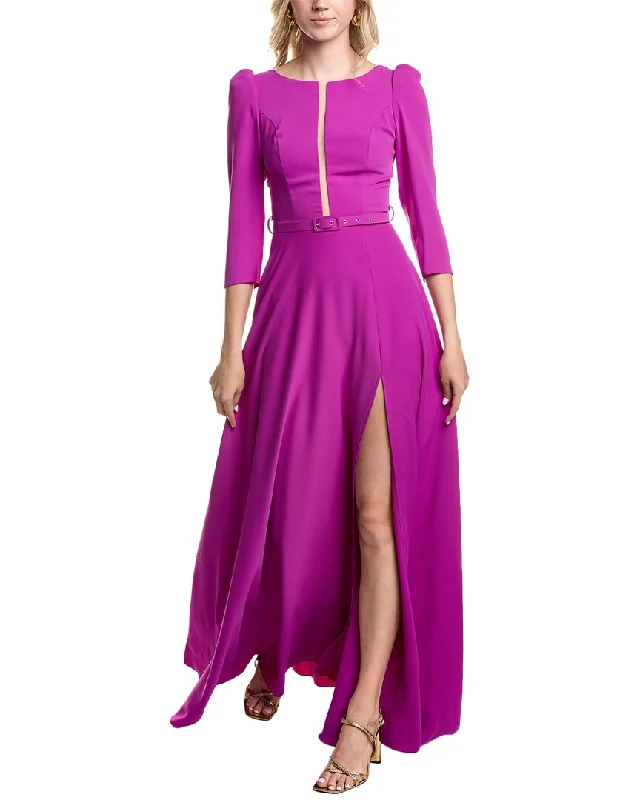 Carla Ruiz Belted Gown Anniversary unclassified dresses