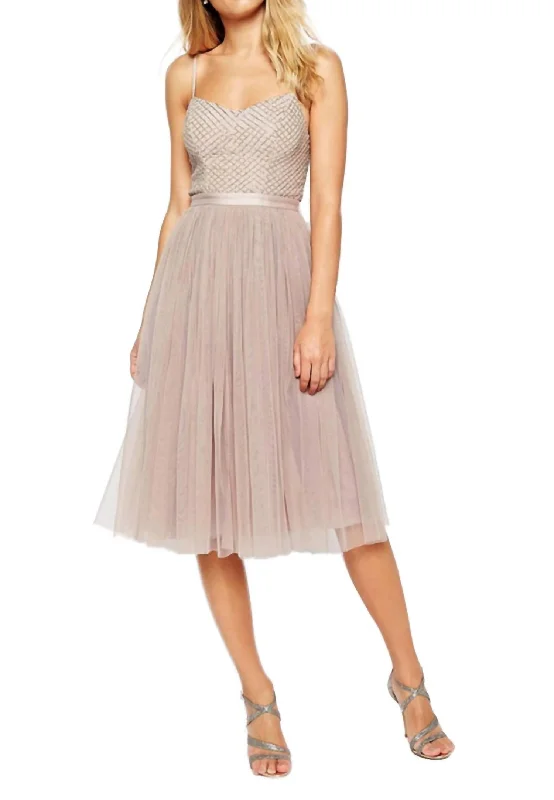 Copellia Ballet Dress In Dusty Pink Plus size unclassified dresses