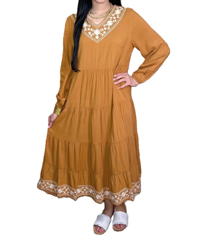 Deb Dress In Mustard Office unclassified dresses