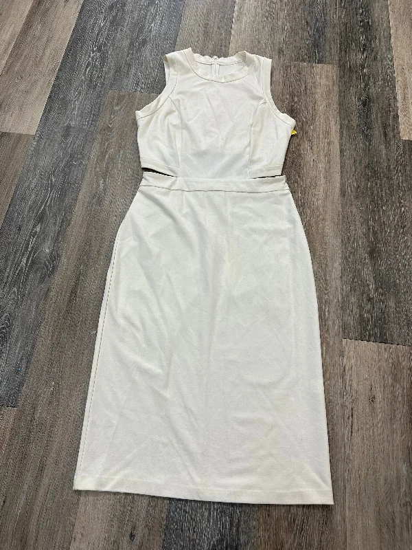 Dress Designer By Amanda Uprichard In Cream, Size: M Street style unclassified dresses