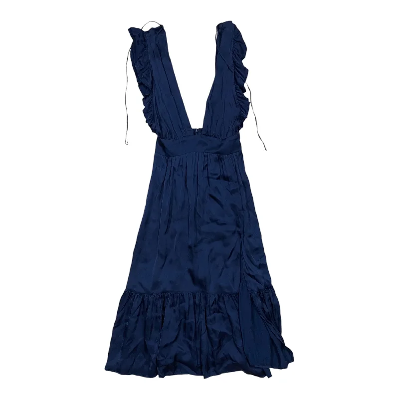 Dress Designer By Cmc In Navy, Size: S Lace unclassified dresses