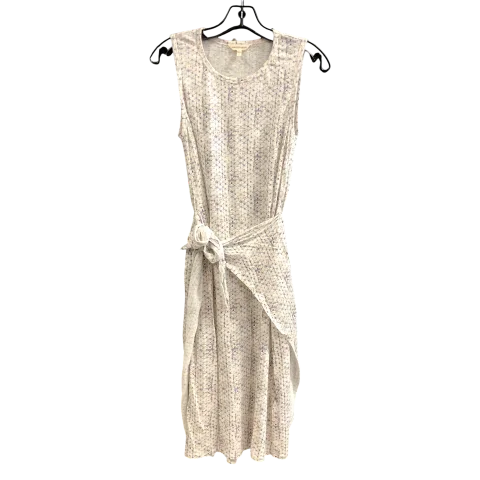 Dress Designer By Rebecca Taylor In Pink & White, Size: Xs Ruffled unclassified dresses