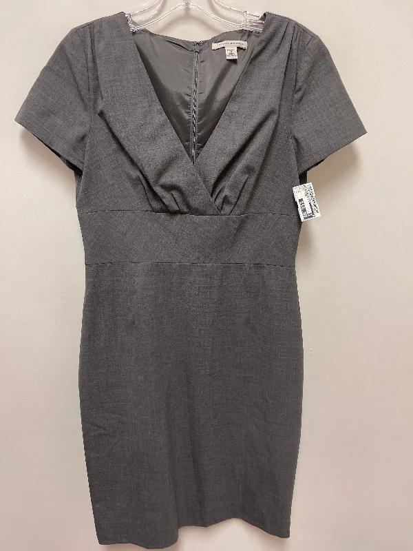 Dress Work By Banana Republic In Grey, Size: S Summer unclassified dresses