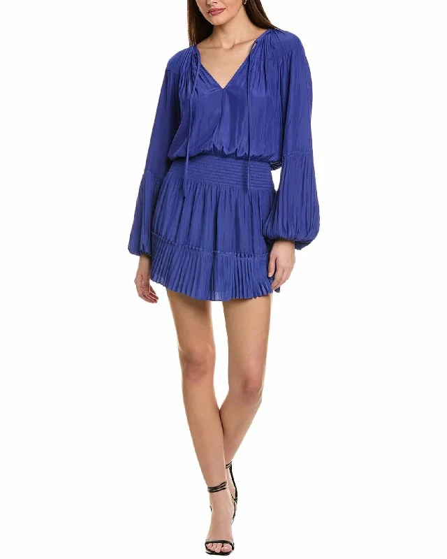 Joey Dress In Cabana Blue Minimalist unclassified dresses