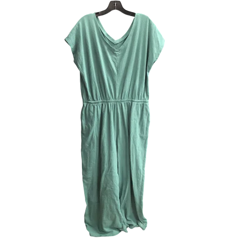 Jumpsuit By Cuddl Duds In Green, Size: L Travel unclassified dresses