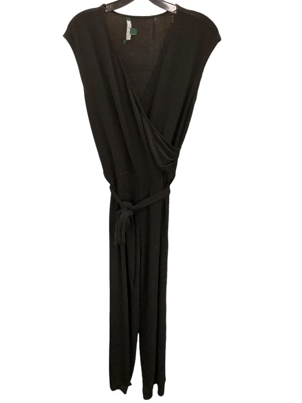 Jumpsuit By Lauren By Ralph Lauren In Black, Size: M Lace unclassified dresses