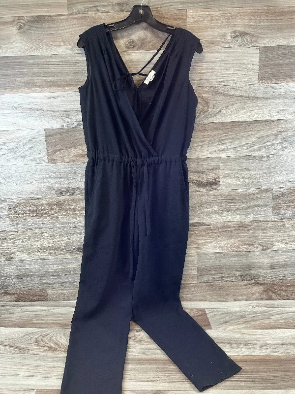 Jumpsuit By Loft In Black, Size: Xs Beaded unclassified dresses