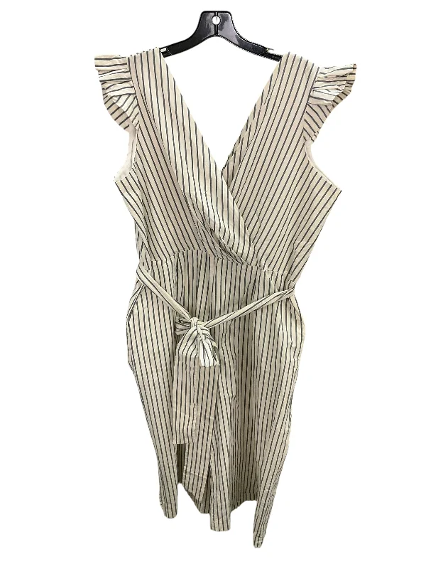 Jumpsuit By Nordstrom In Striped, Size: 18 Bodycon unclassified dresses