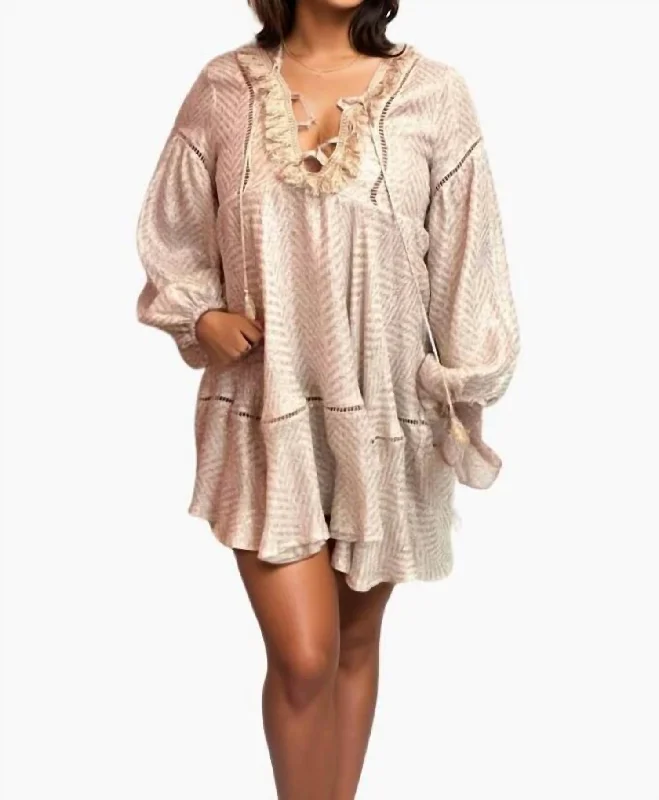 Linen Kaftan In Gold Halter unclassified dresses