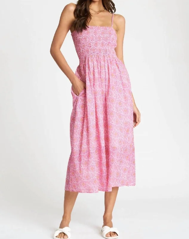 Matilda Dress In Pink Long unclassified dresses