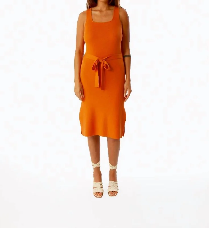 Mattie Dress In Serene Sunset Backless unclassified dresses