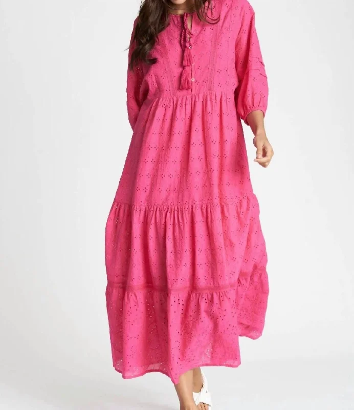 Melody Dress In Deep Pink High-low unclassified dresses