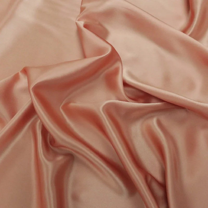 Peach Paradise Mamey Solid 54" Wide Silk Charmeuse Fabric 19mm Vintage unclassified dresses