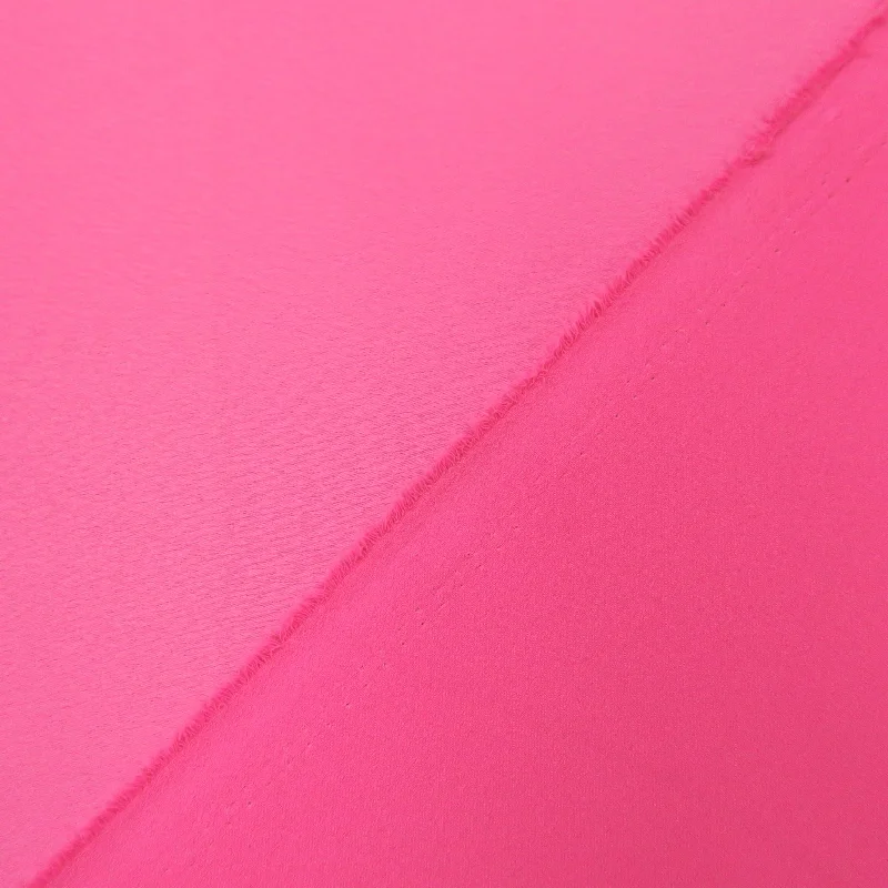 Pink Recycled Polyester Blend Crepe Fabric Wrap unclassified dresses