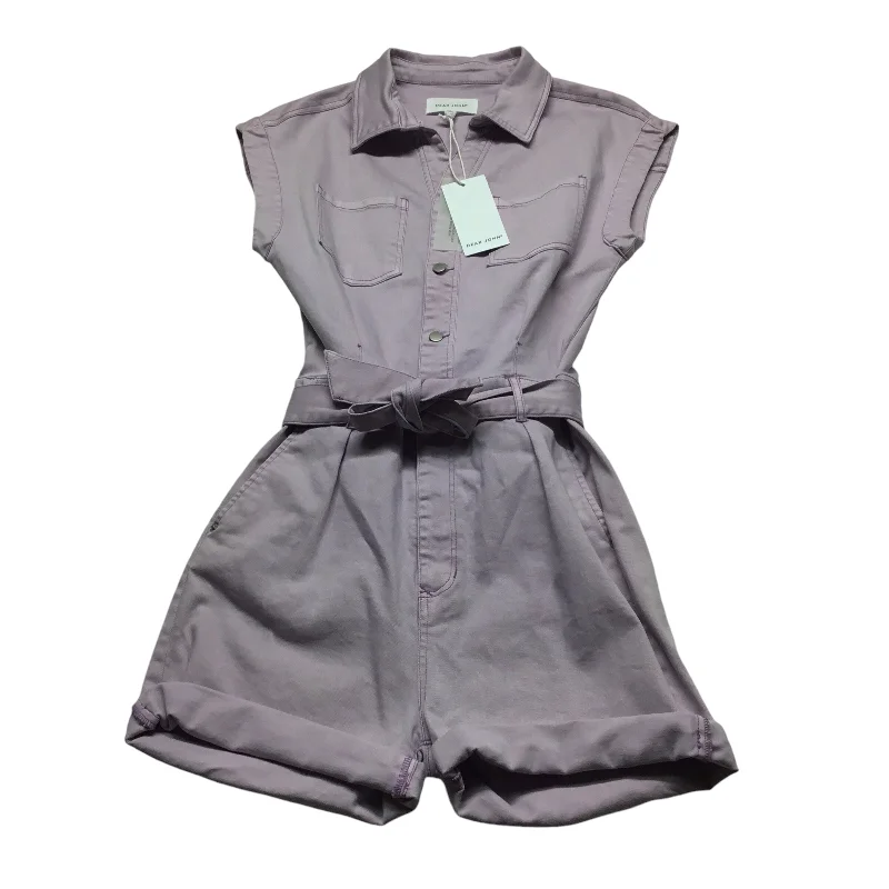 Romper By Dear John In Purple, Size: M Spring unclassified dresses