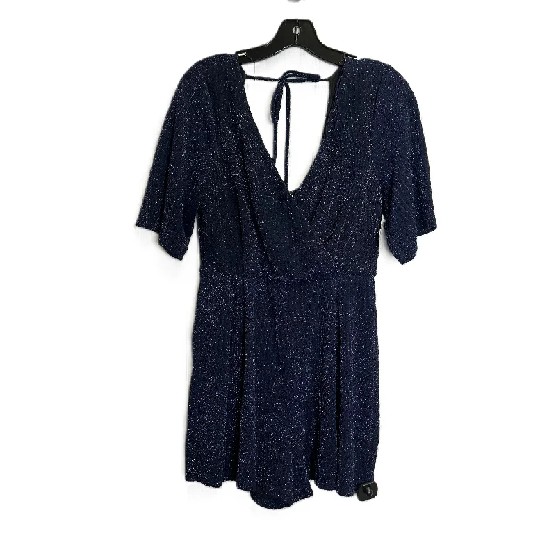 Romper By Mi Ami In Blue, Size: M Lace unclassified dresses