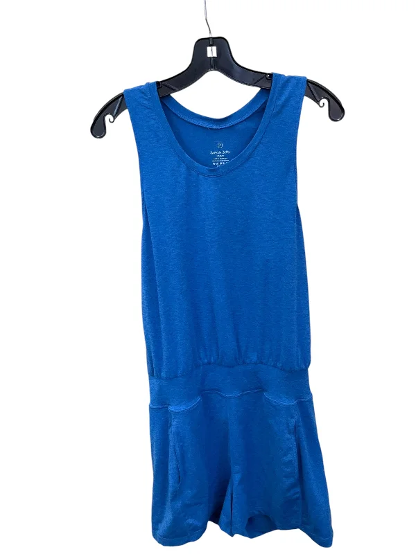 Romper By Sweaty Betty In Blue, Size: S High-end unclassified dresses