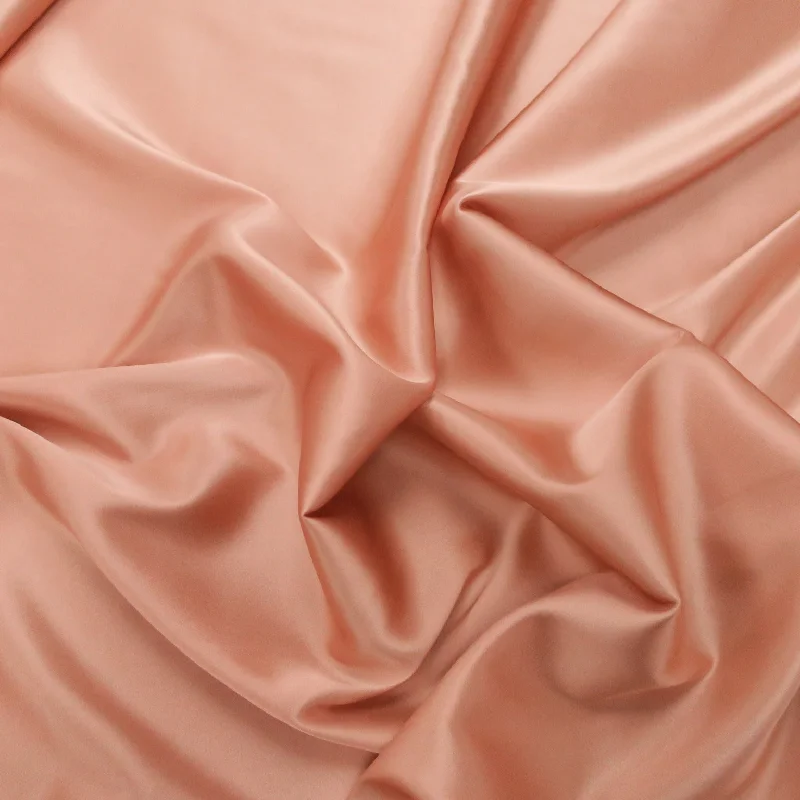 Rose Gold Solid 54" Wide Silk Charmeuse Fabric 19mm Unique unclassified dresses