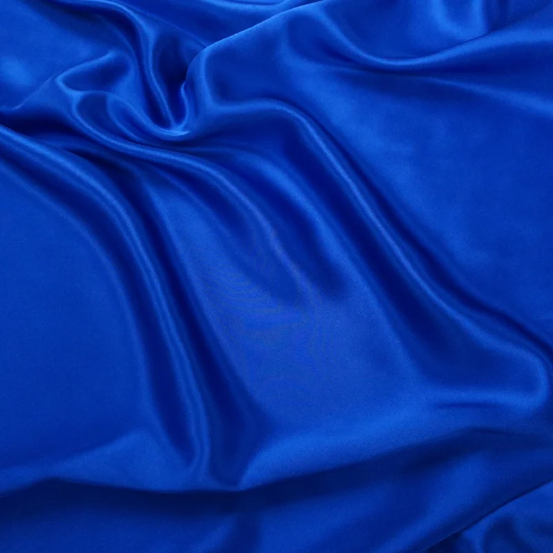 Royal Blue Solid 54" Wide Silk Charmeuse Fabric 19mm Beach unclassified dresses