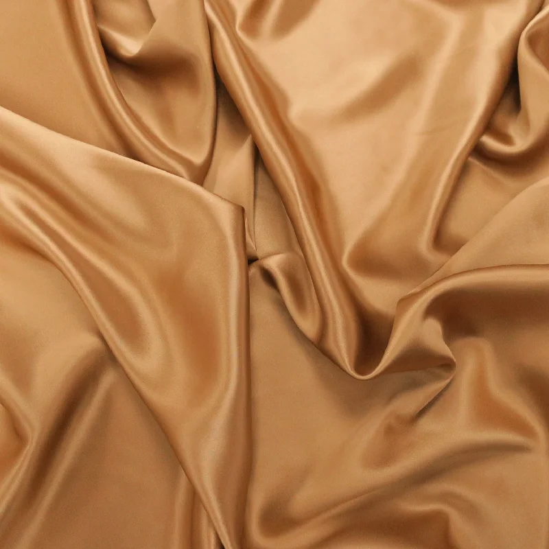 Silk Charmeuse Fabric Bronze Solid 54" 19mm Sexy unclassified dresses