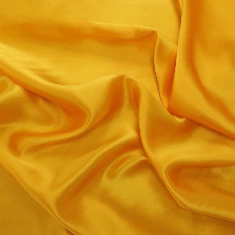 Silk Charmeuse Fabric Honey Yellow Solid 54" 19mm High-low unclassified dresses