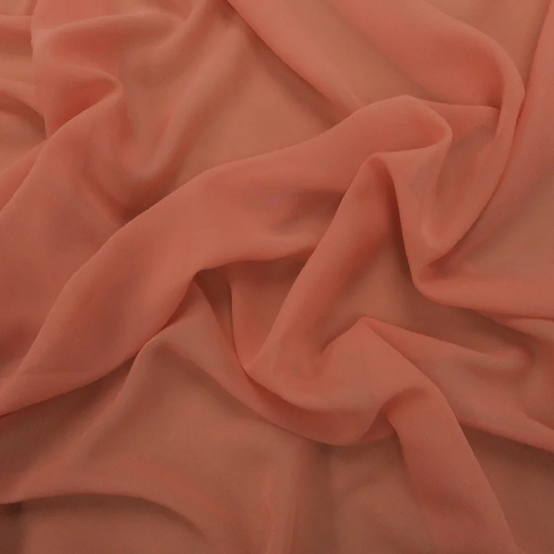 Silk Georgette Chiffon Fabric 54" Dusty Pink Solid 10mm 100% Silk Ruched unclassified dresses