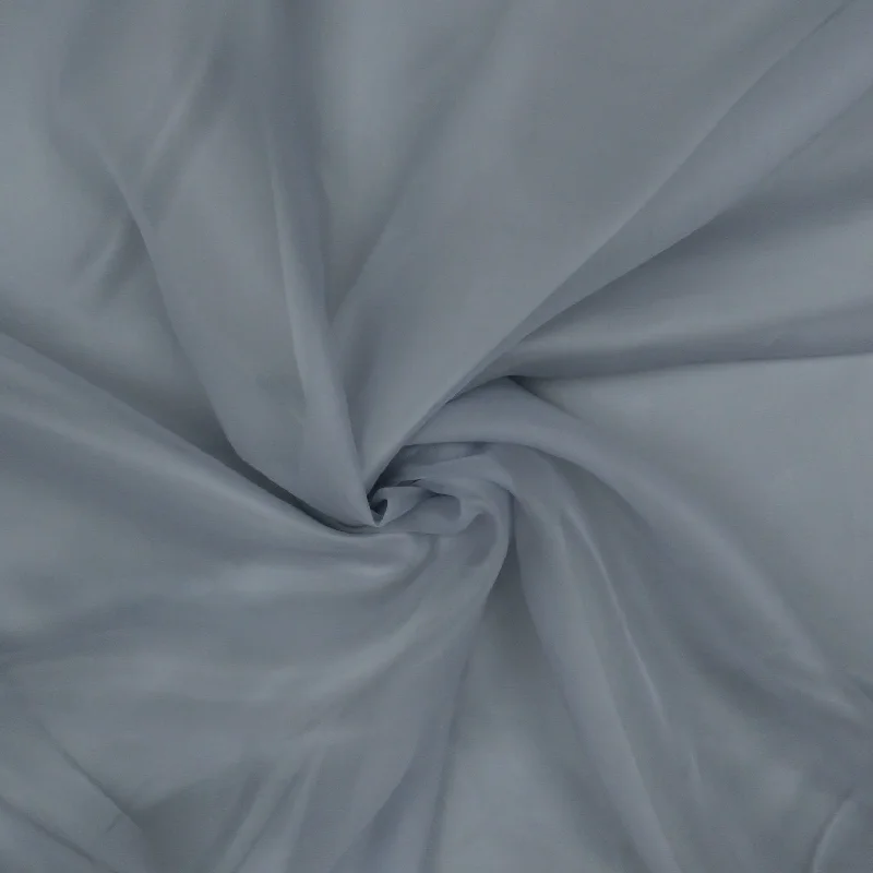 Solid Silver Silk Organza Fabric 54" 8mm Discounted unclassified dresses