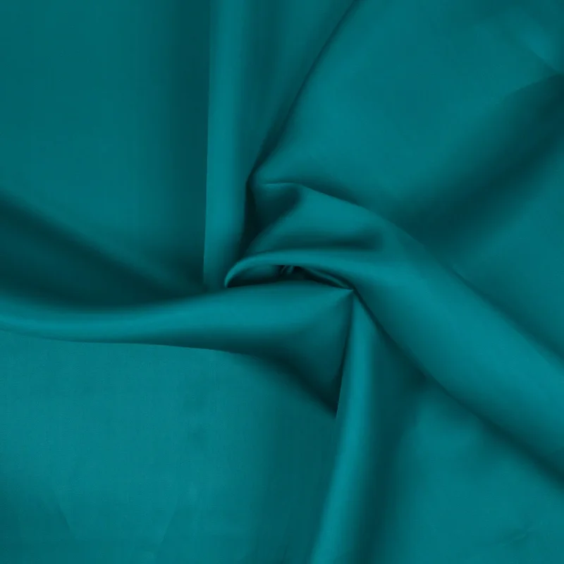 Solid Turquoise Silk Satin Organza Fabric 54" 12mm Beach unclassified dresses