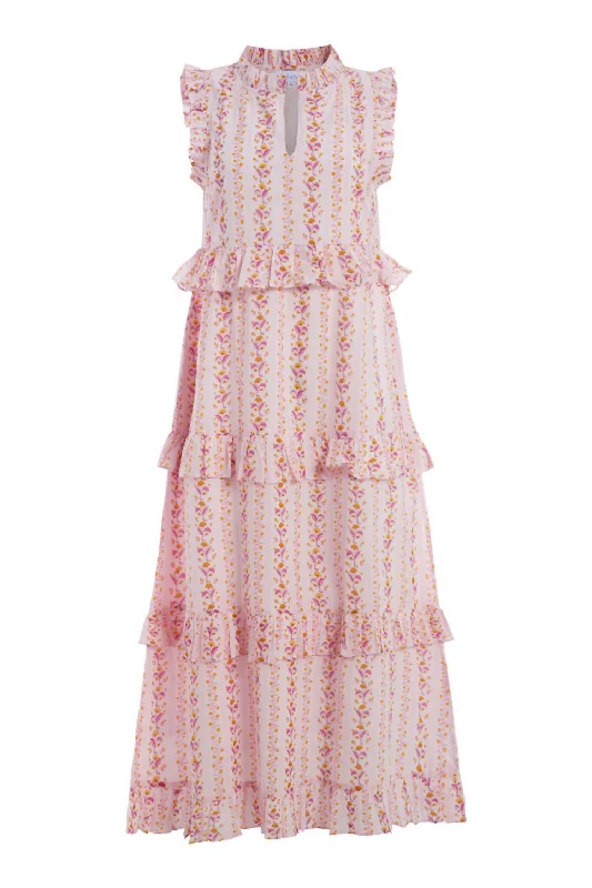 Women's Julia Dress In Somerset Pink Stylish unclassified dresses